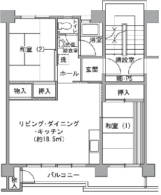 洋光台西 間取り図