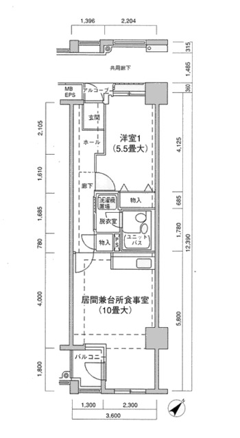 レイナ 間取り図