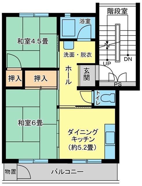 座間東原第2 間取り図