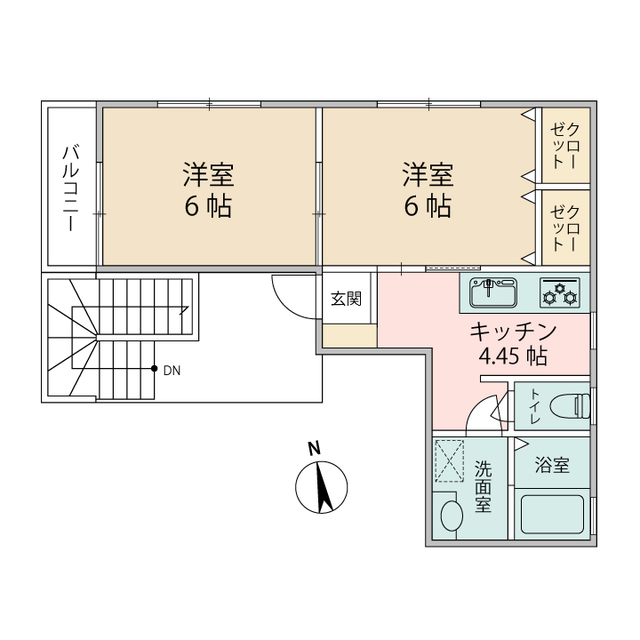 メゾンチェリー 間取り図