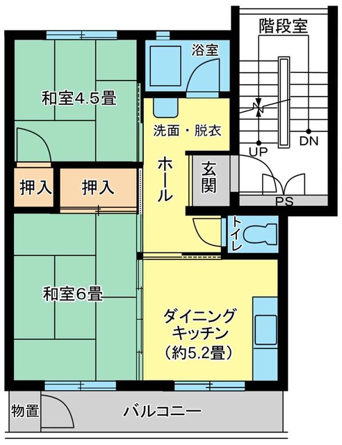 平塚田村第1 間取り図