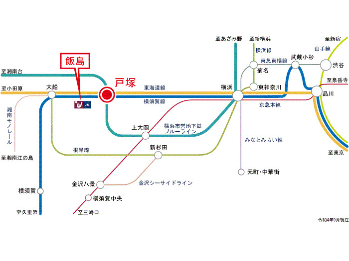 飯島 地図