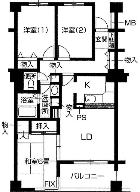 アーヴァイン山太 間取り図