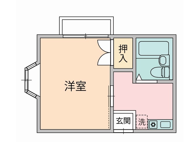 【セーフティネット住宅】ハピネス保土ヶ谷 間取り図