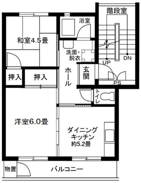 上郷西ヶ谷 間取り図