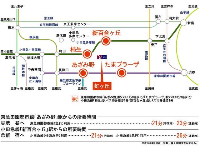 虹ヶ丘 地図