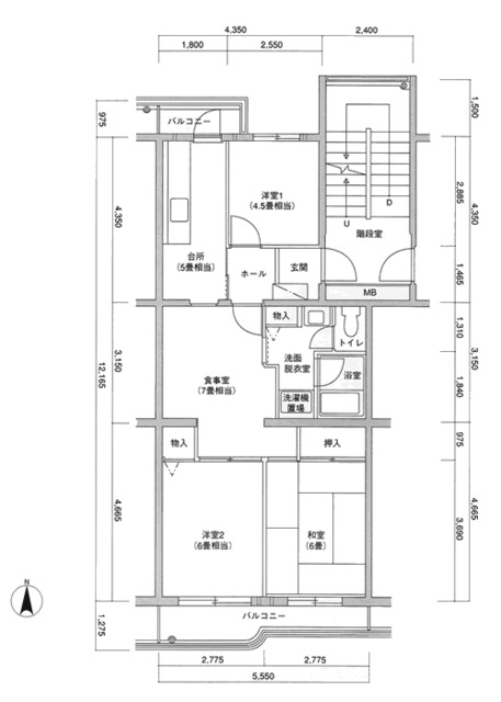 シーブリーズ金沢 間取り図