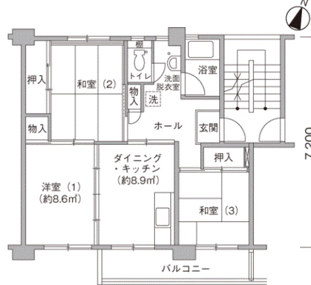 飯島 間取り図