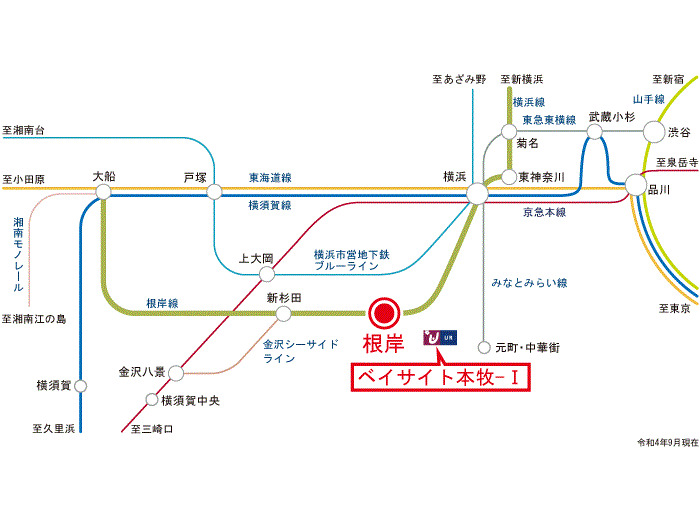 ベイサイト本牧－Ⅰ 地図