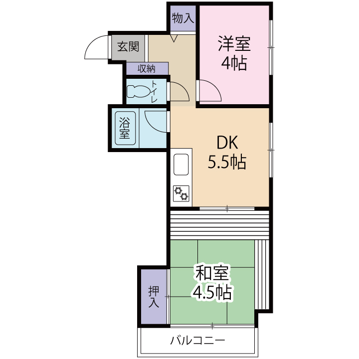 瀬尾ビル 間取り図