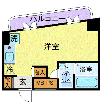 GSプラザ鶴見駅前 間取り図