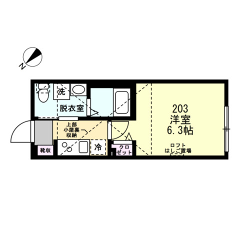 ベイルーム本鵠沼 間取り図