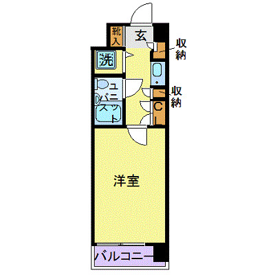 新丸子ダイカンプラザシティ 間取り図