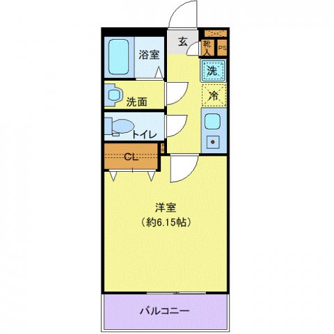 ブランミュール横浜鶴見Ⅱ 間取り図