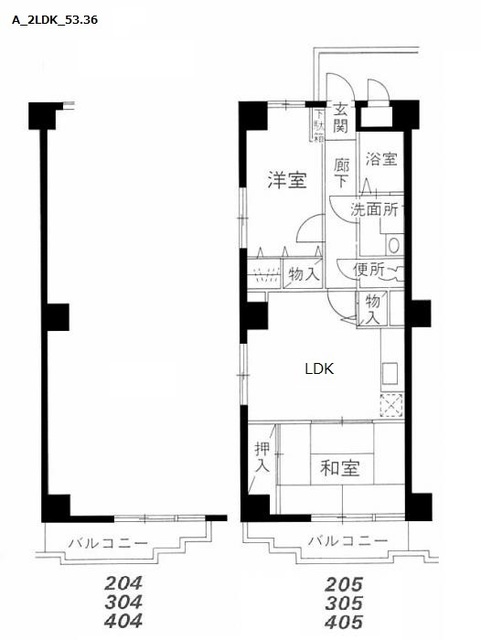 ＭＡＩＳＯＮ ＤＥ 山田 間取り図