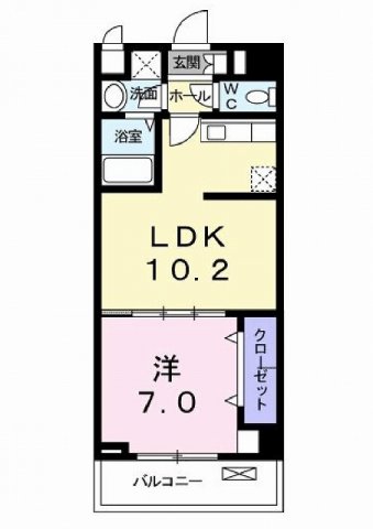 ヴィラ　ヴィオラ 間取り図