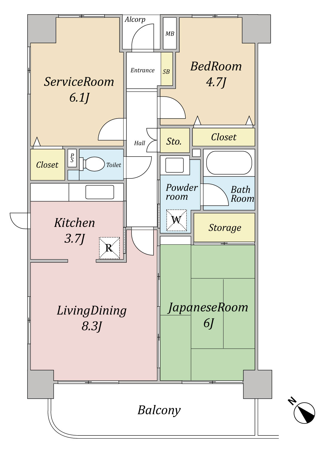 澤田ビル 間取り図