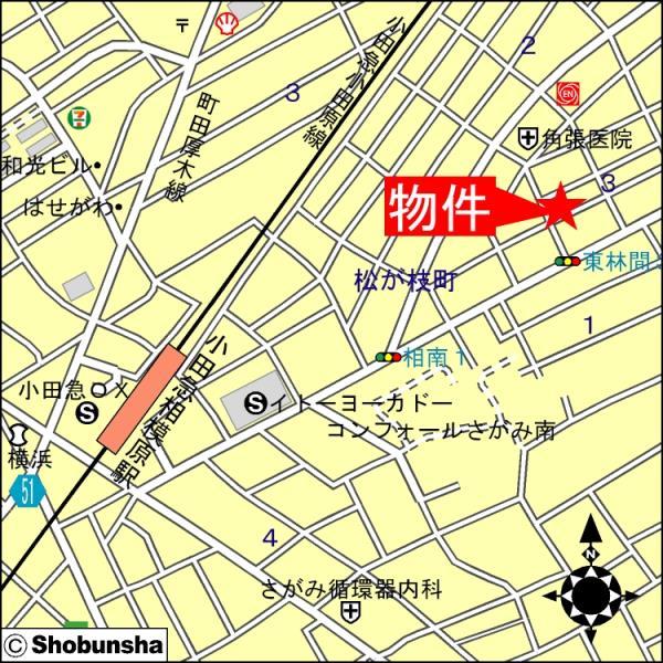 東建ニューハイツ東林間 地図