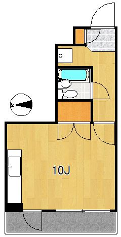 ハイツオオクボ 間取り図