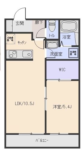 アルプス3号館 間取り図