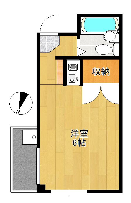 エルミタージュ 間取り図