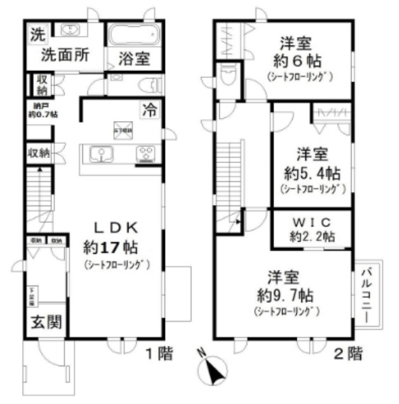 ハーバーコート本牧 間取り図