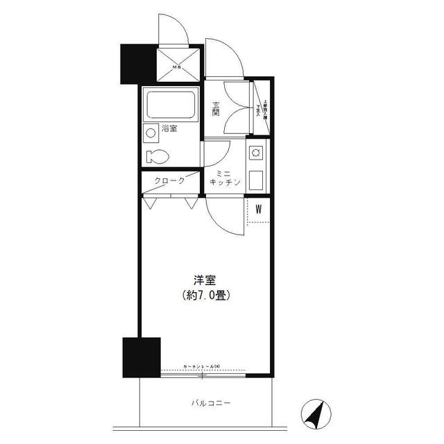 コシノパークサイドビル 間取り図