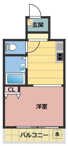 グリーンキャピタル 間取り図