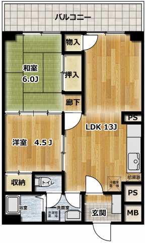 エミネンス紀ノ國 間取り図