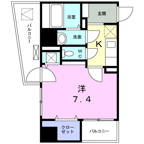 ラブリーメゾン　ＳＲ 間取り図