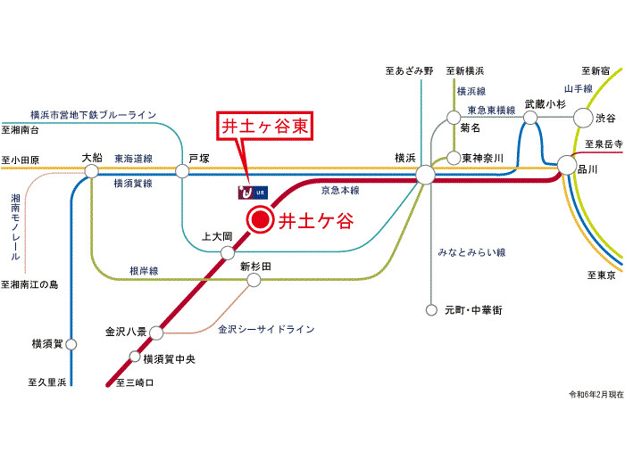 井土ヶ谷東 地図