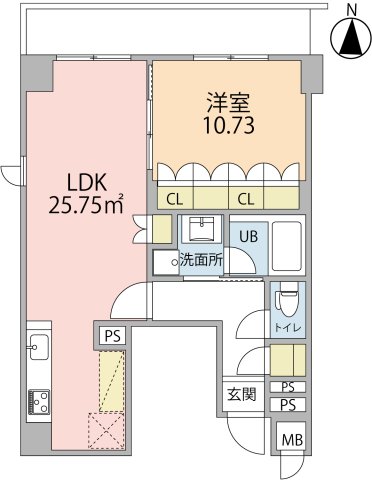 【シニア向けマンション】Rakuju Residence 大倉山 間取り図