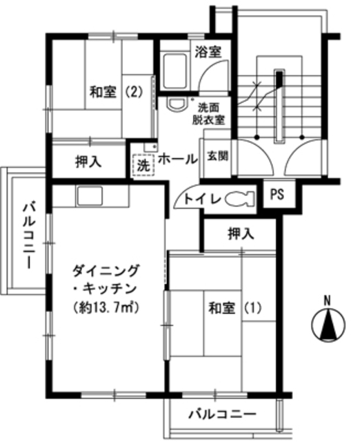 飯島 間取り図