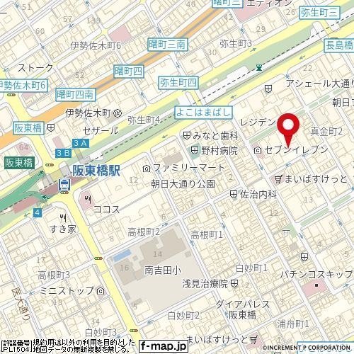 メイツ伊勢佐木長者町 地図