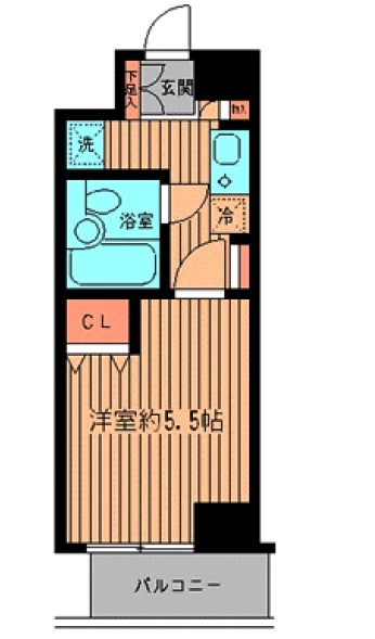 プライムアーバン鶴見寺谷 間取り図