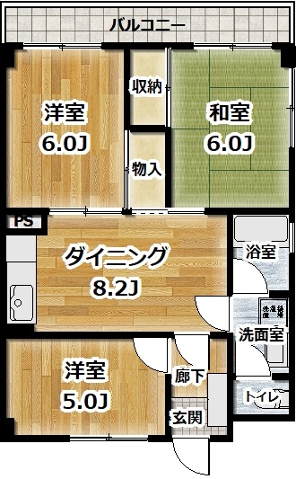 エミネンス紀ノ國 間取り図