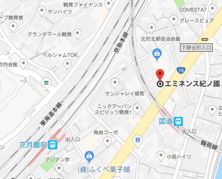 エミネンス紀ノ國 地図