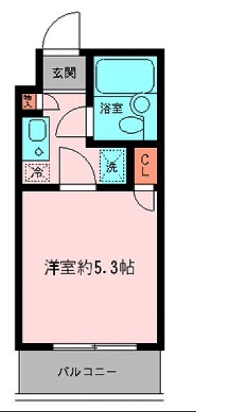 プライムアーバン鶴見寺谷 間取り図