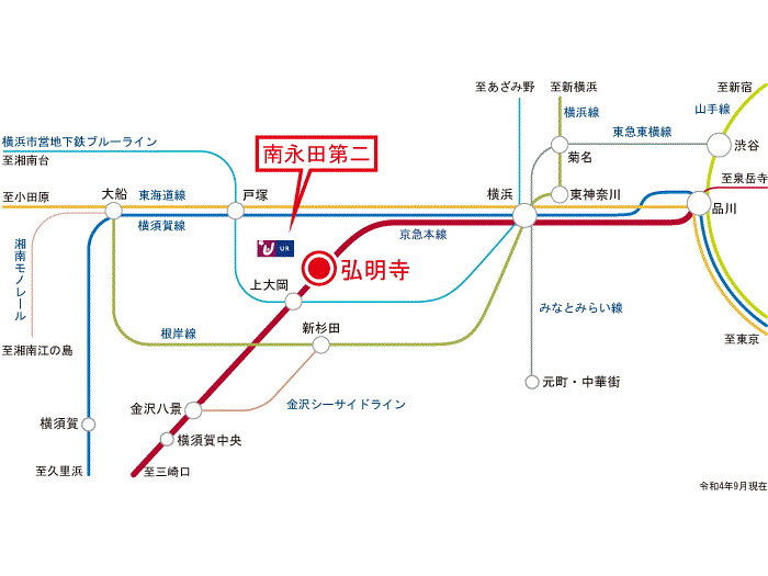 南永田第二 地図