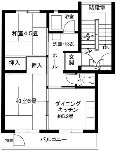 戸塚深谷 間取り図