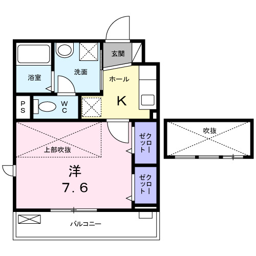 アネックスＫ 間取り図