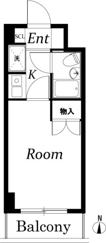 ジョイテル武蔵小杉 間取り図