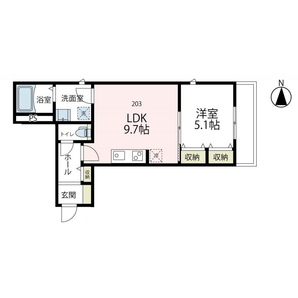 一硯荘 間取り図