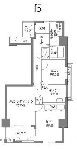 ファンテ 間取り図