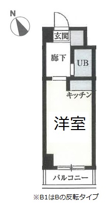 プレステージ西谷 間取り図