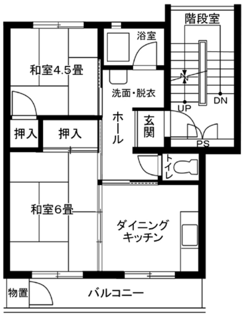 上郷西ヶ谷 間取り図