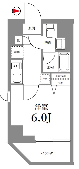 Log武蔵小杉／ログ武蔵小杉 間取り図