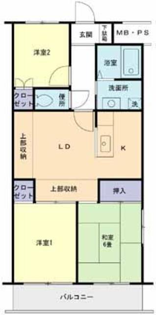 Ｍ・ステージ海の公園 間取り図