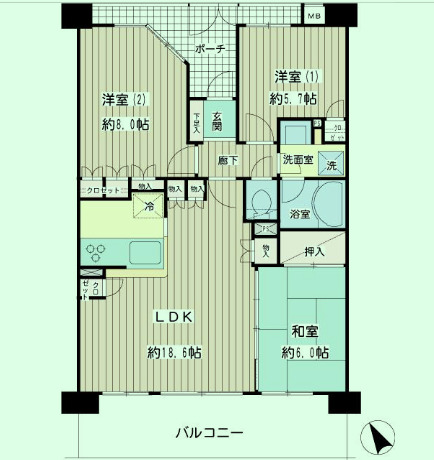 アイランドグレース 間取り図