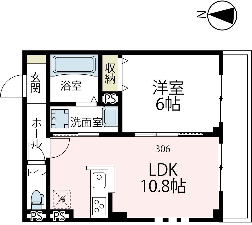 ル・セードル 間取り図